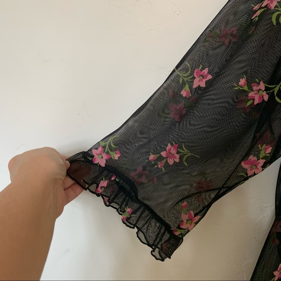 Sheer Feminine Blazer - 1X - Picture 5 of 12